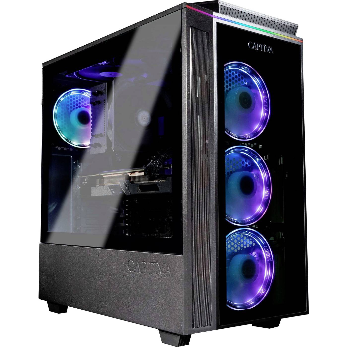Captiva Gamer-PC Highend Gaming I89-966 (i7-14 2.5 cm (1 tum) Intel® Core™ i7 i7-14700F 4.5 GHz 32 GB RAM Nvidia GeForce RTX 5070 GDDR7 Win 11 Home 89966