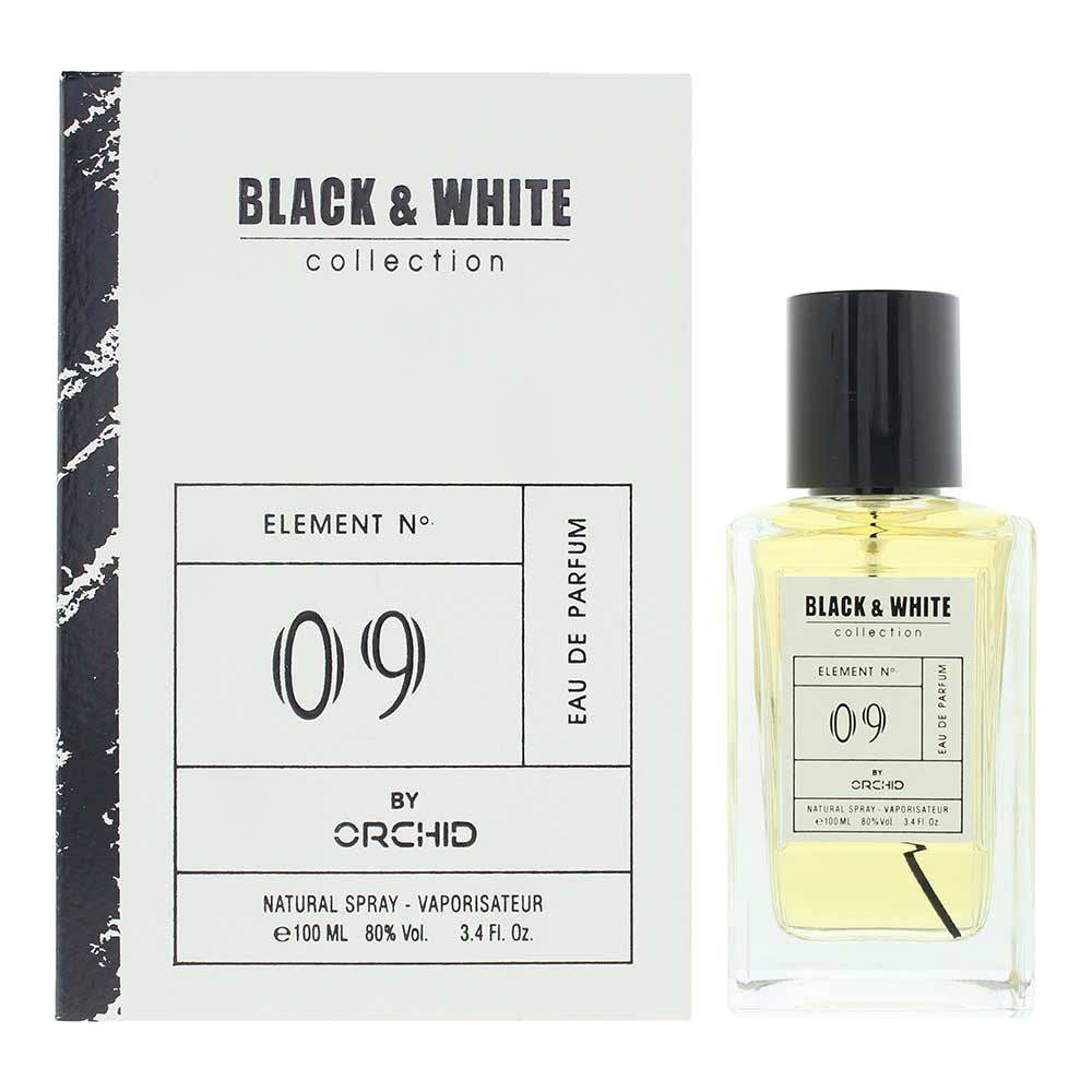 Orchid Collezione Black & White-Element No. 09, Eau De Parfum, unisex, 100 ml
