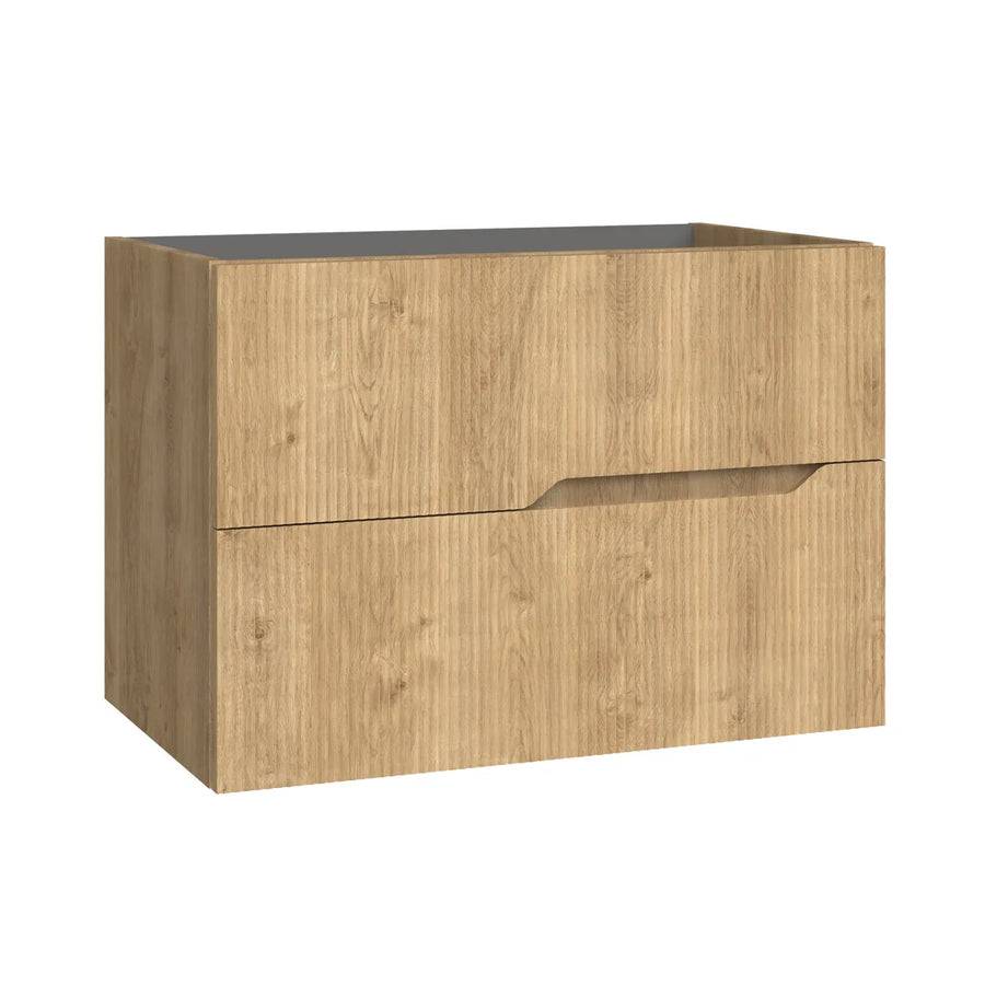 Högskåp Badrum 35x140 cm Tenfors Bambu Ek Matt