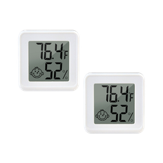 Hygrometer / Termometer til Drivhus med App - 2 stk Digitalt