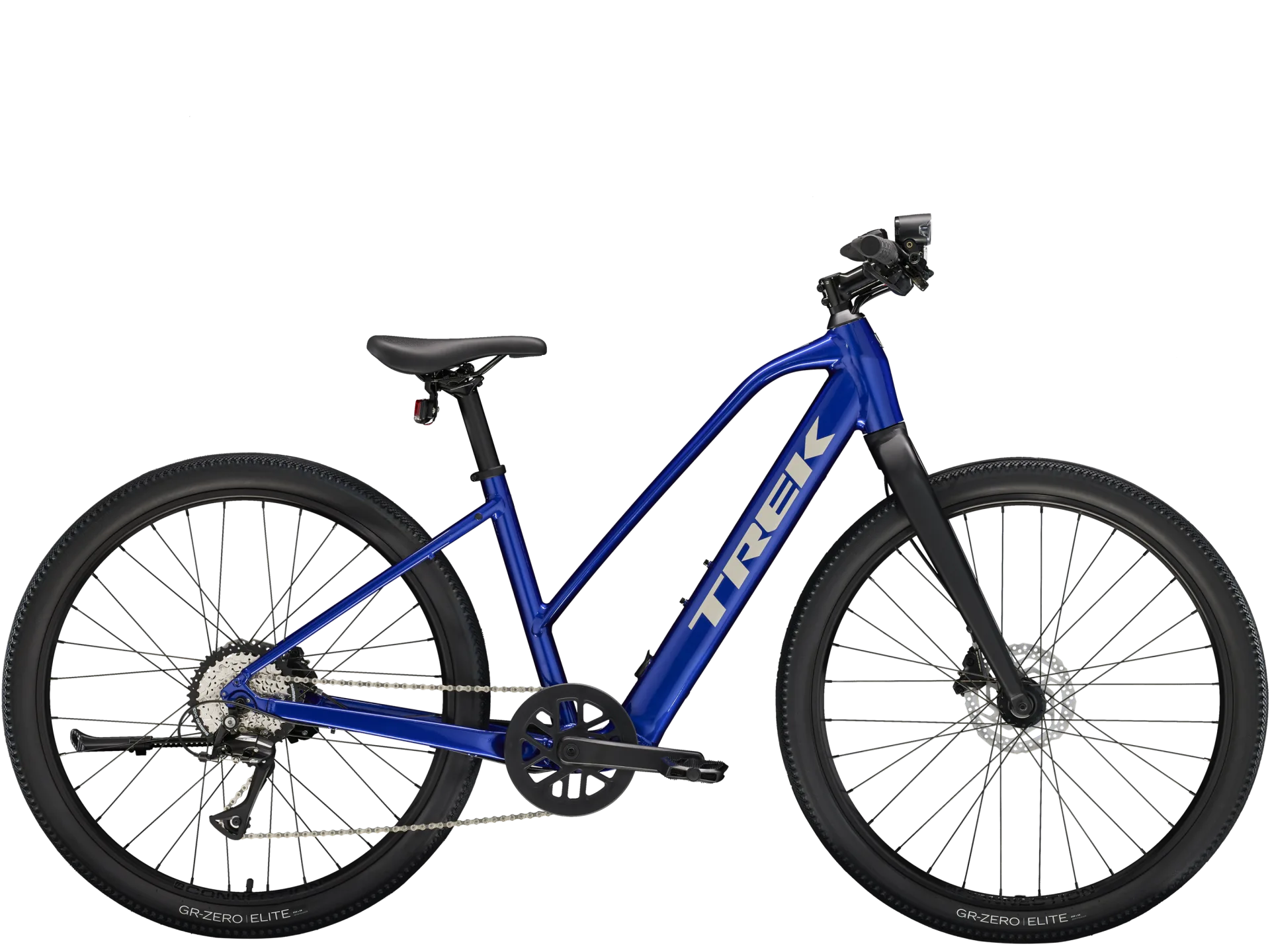 Trek Dual Sport+ 2 LT 2025 Hybrid Elcykel Dame - L / Hex Blue