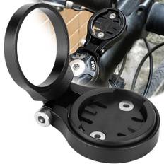 Bicycle Bike Adjustable Stem Mount Holder for Garmin Edge 1000 820 810 520 Computer GPS (Black)