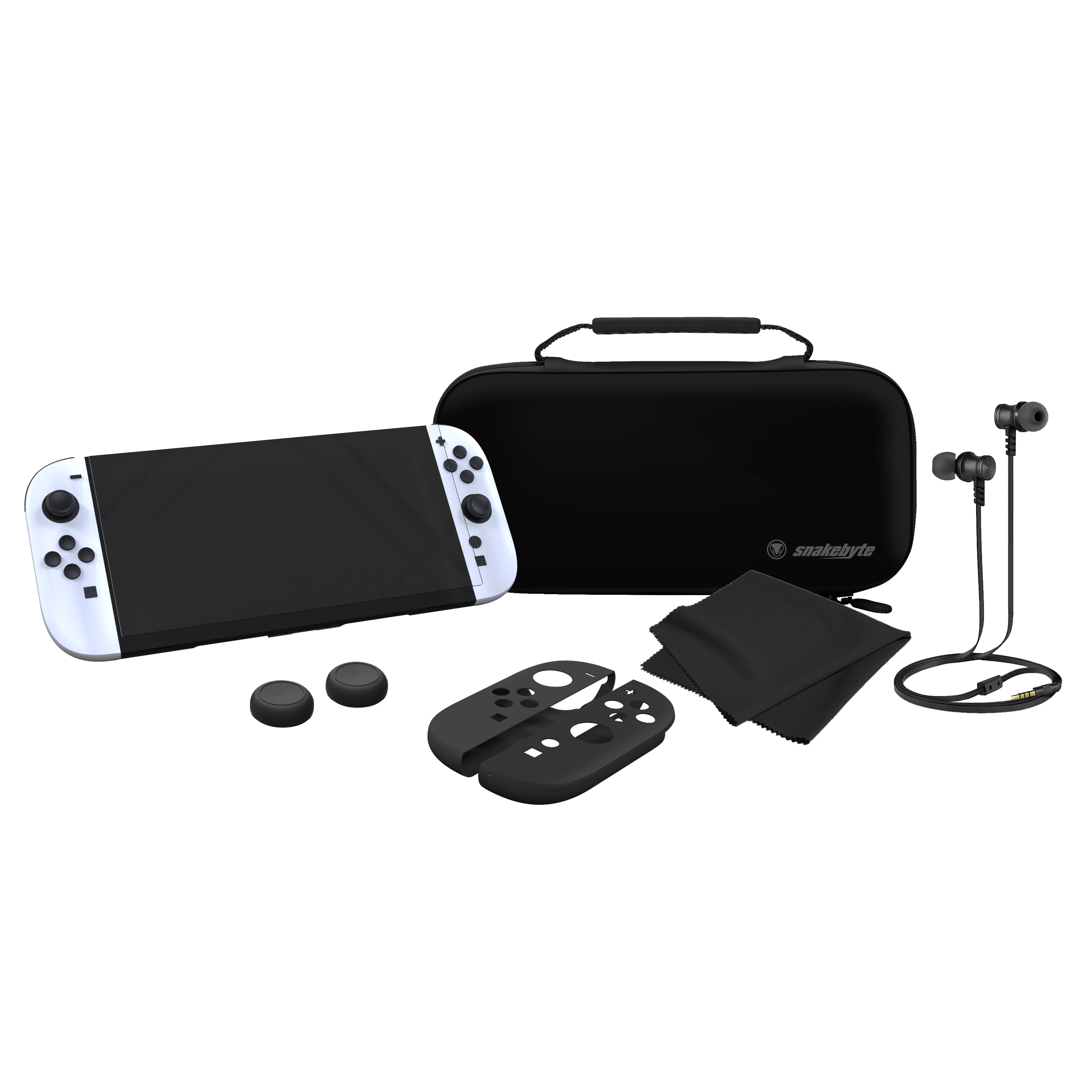 Snakebyte - Starter Kit - Black – Nintendo Switch 2 Konsol Taske - Forventet levering: 7 hverdage