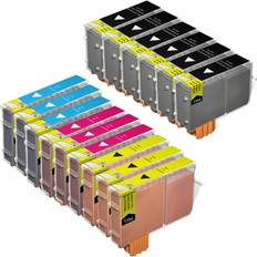 Kompatible blækpatroner Canon BCI-3e / PGI5 - 4479A002, 15 stk. rabatpakke 291 ml