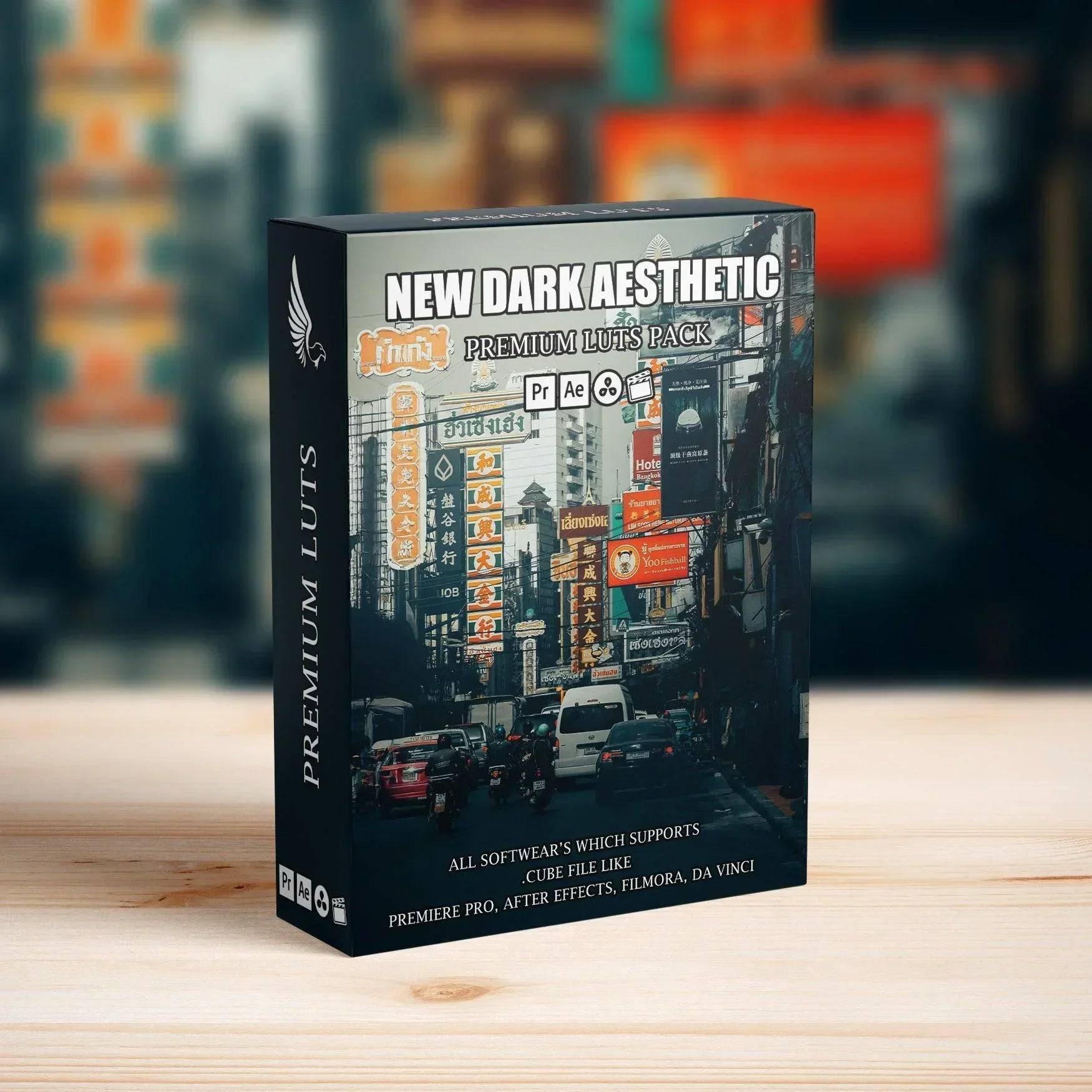 New Dark Aesthetic Cinematic Video LUTs Pack - Extended
