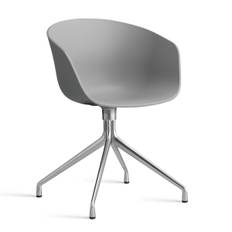 HAY About A Chair - AAC 20 - Poleret Drejestel - Concrete Grey