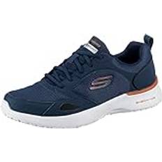 Skechers Herr Skech-air Dynamight Venturik sneakers, 7 UK, Nvy Synthetc textil orange trim, 47.5 EU