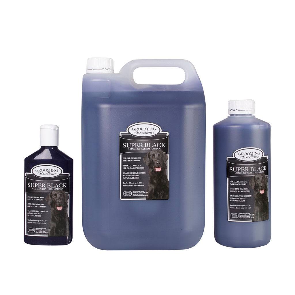 Animal Health Super Black shampoo – Hundschampo för svarta hundar. - 2.5 l.