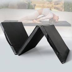 Skivstång All Purpose Folding Anti Tear Träning Träning Aerobic Fitness Gym & Gymnastik Balansmatta | Flera alternativ - Multifärgad (blå,svart,rosa)
