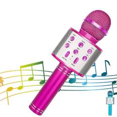 Trådløs Bluetooth Karaoke Mikrofon Til Børn, Til Børn Voksne Fødselsdagsfest Ktv Jul