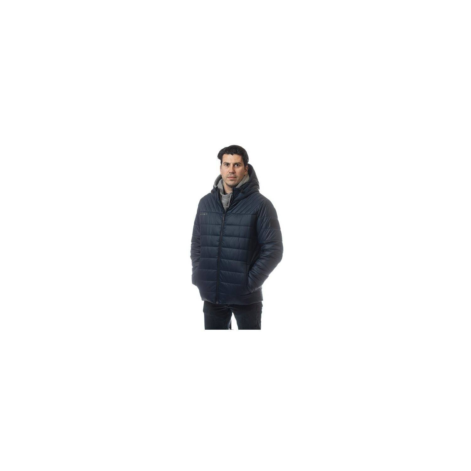 Bauer Jacka Supreme Hooded Puffer Jr Navy