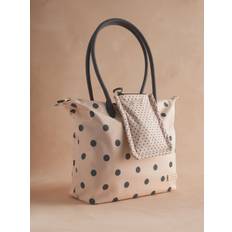 Cath Kidston Cath Kidston Pink Spot Medium Tote Bag
