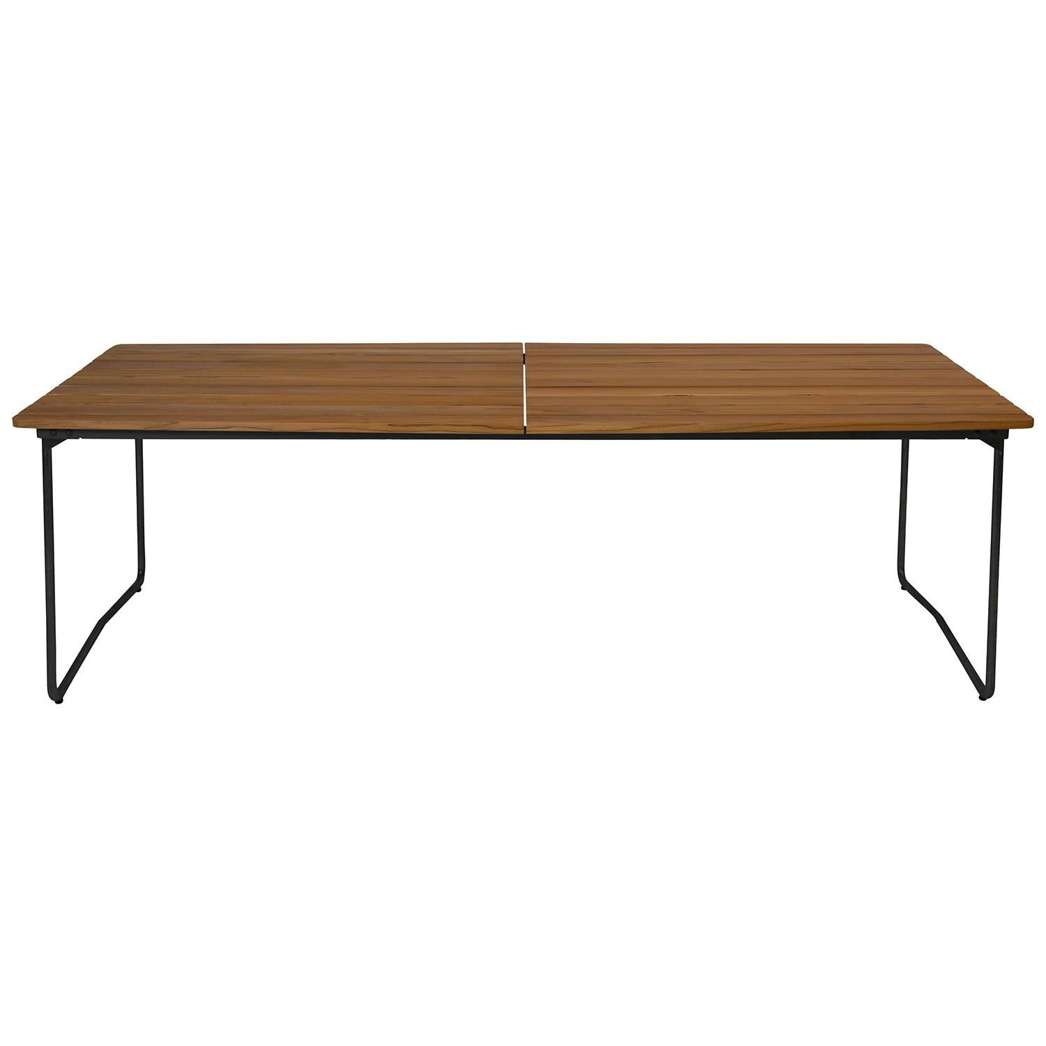 Grythyttan Stålmöbler B31 Bord 92x230 Cm Ubehandlet / Sort - Haveborde Teak - 10125381.