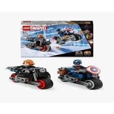 76260 Black Widow og Captain Americas motorcykler