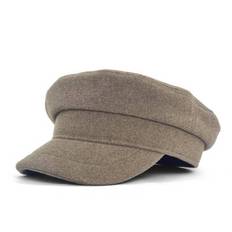 Vegamössa / Skepparmössa - Gårda Chilton Fiddler Cap (taupe) (Storlek: Medium - 57 cm)