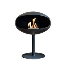 Cocoon Fires Pedestal - Sort - Sort Fod