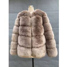 FauxFurShort Coat Winter Eco-friendly Fur Jacket For Women 2025