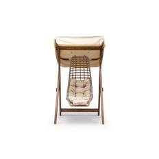 Hängstol Utomhus Goreme 160x120 cm - Cream Hängfåtölj & hängstol utomhus Beige