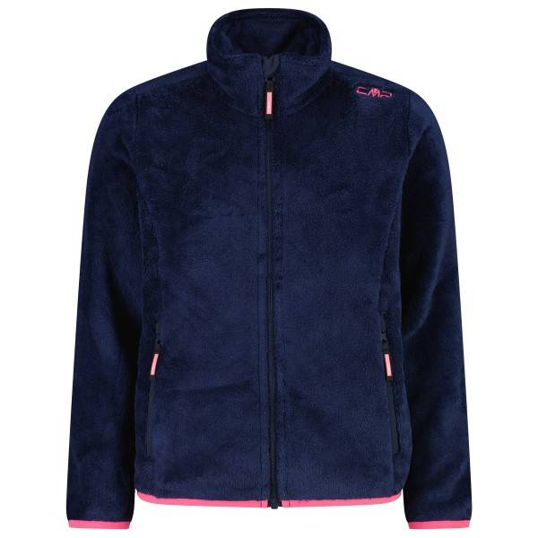 CMP Girl's Jacket Highloft 38P1465 Fleecejacka Barn Storlek 116 Färg blå
