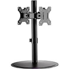 tv wall mount' TV-bord, multifunktions dubbla skärmar Bords-TV-ställ, du behöver inte borra hål Tv-fäste, bords-tv-fot med 180° panelrotation, firs 17-32 tums LED-skärm TV-fäste TV-ställ wall mount tv