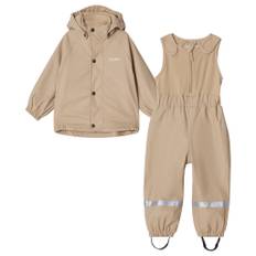 Kuling Ottawa Fodrat Regnställ Sand | Beige | 110/116 cm