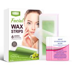 30pcs Face Body Hair Removal Facial Wax Strips Quick & Painless Hair Removal Wax Strips Eyebrow Shaping Tape 30pcs