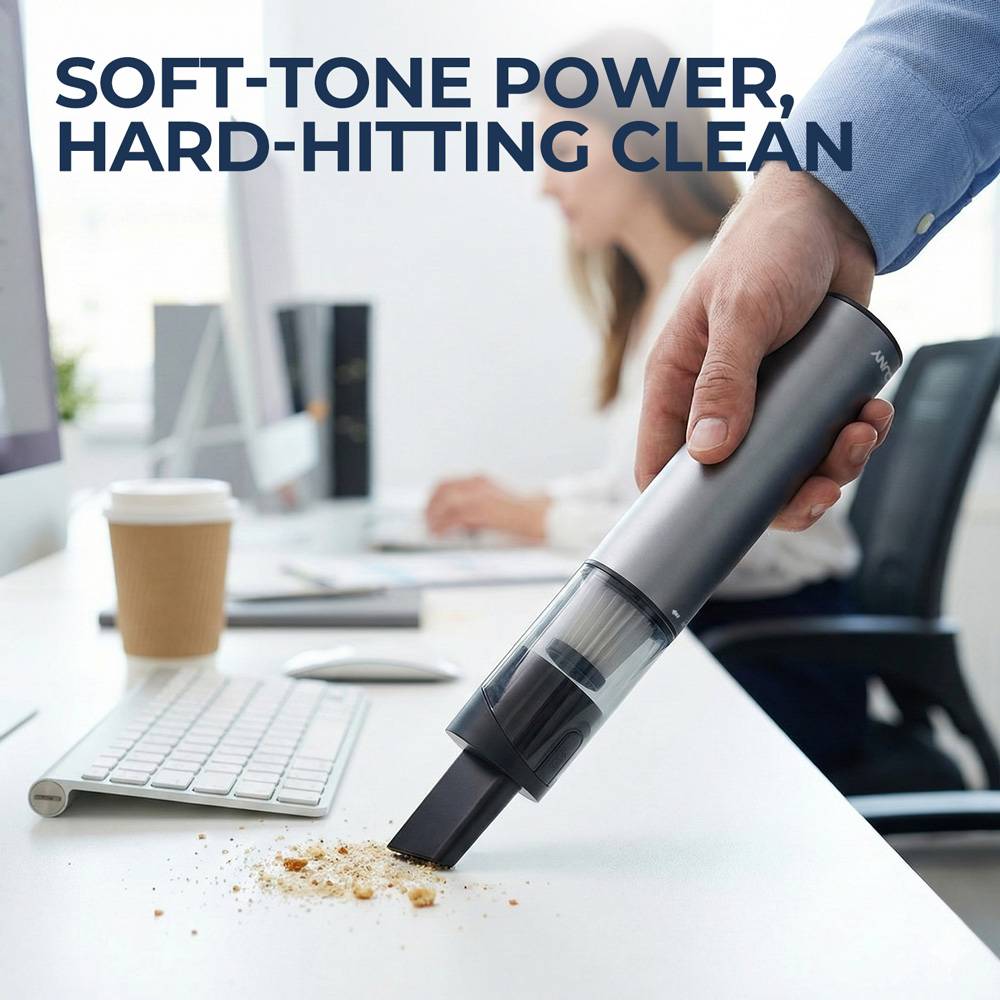 Cordless Handheld Car Vacuum Cleaner, 11kPa Powerful Suction with Brushless Motor, Ultra Light 336G, USB-C Fast Charge, 360° Rotatable Nozzle, Multiple Attachments