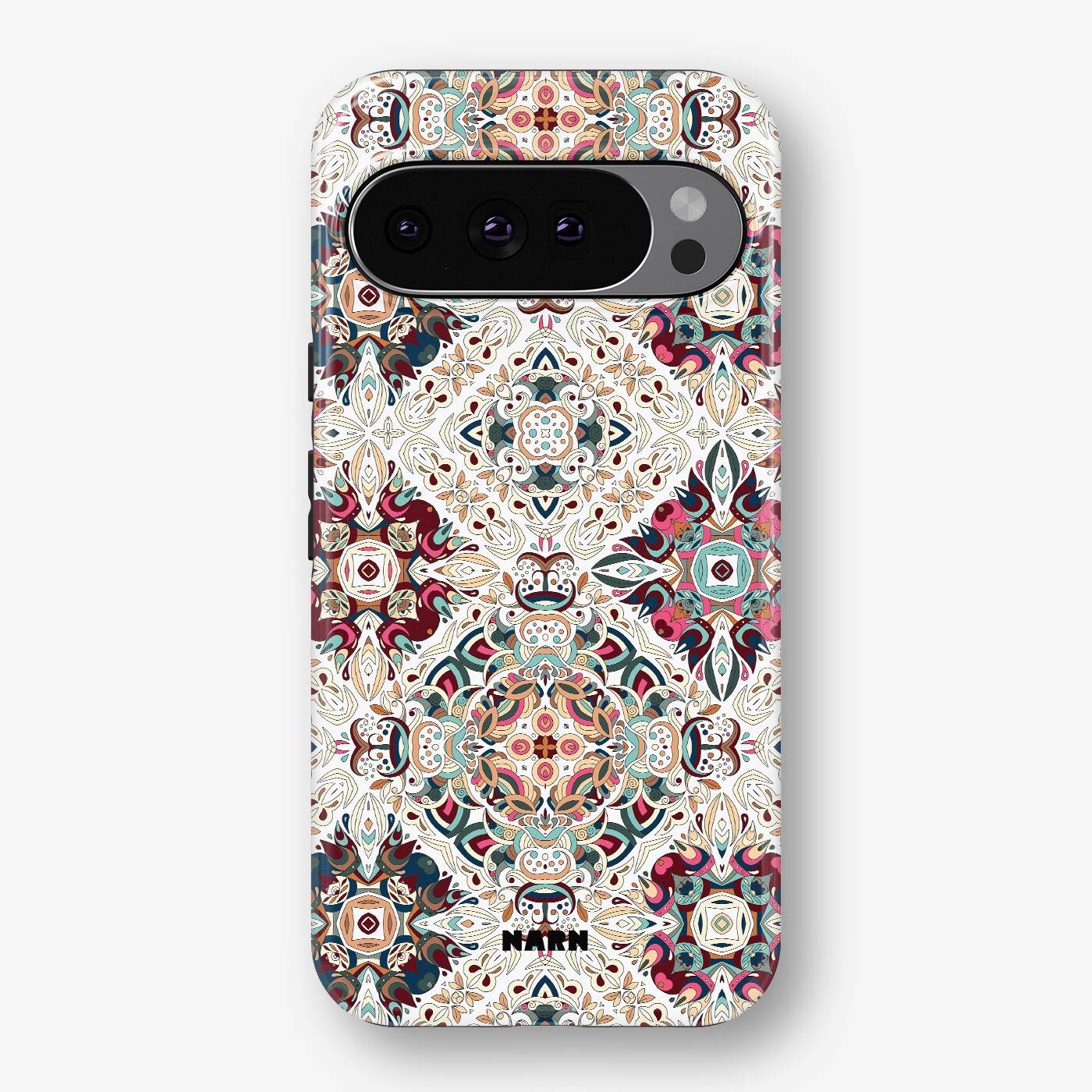 Google Pixel 11 Pro XL Tough Mobilskal - MagSafe-kompatibelt - Stöttåligt - Luxury Tile - Flerfärgad | NARN