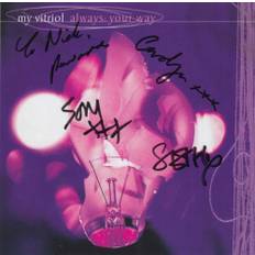 My Vitriol Always: Your Way - Autographed 2001 UK 2-CD single set INFECT95CDS/CDSX