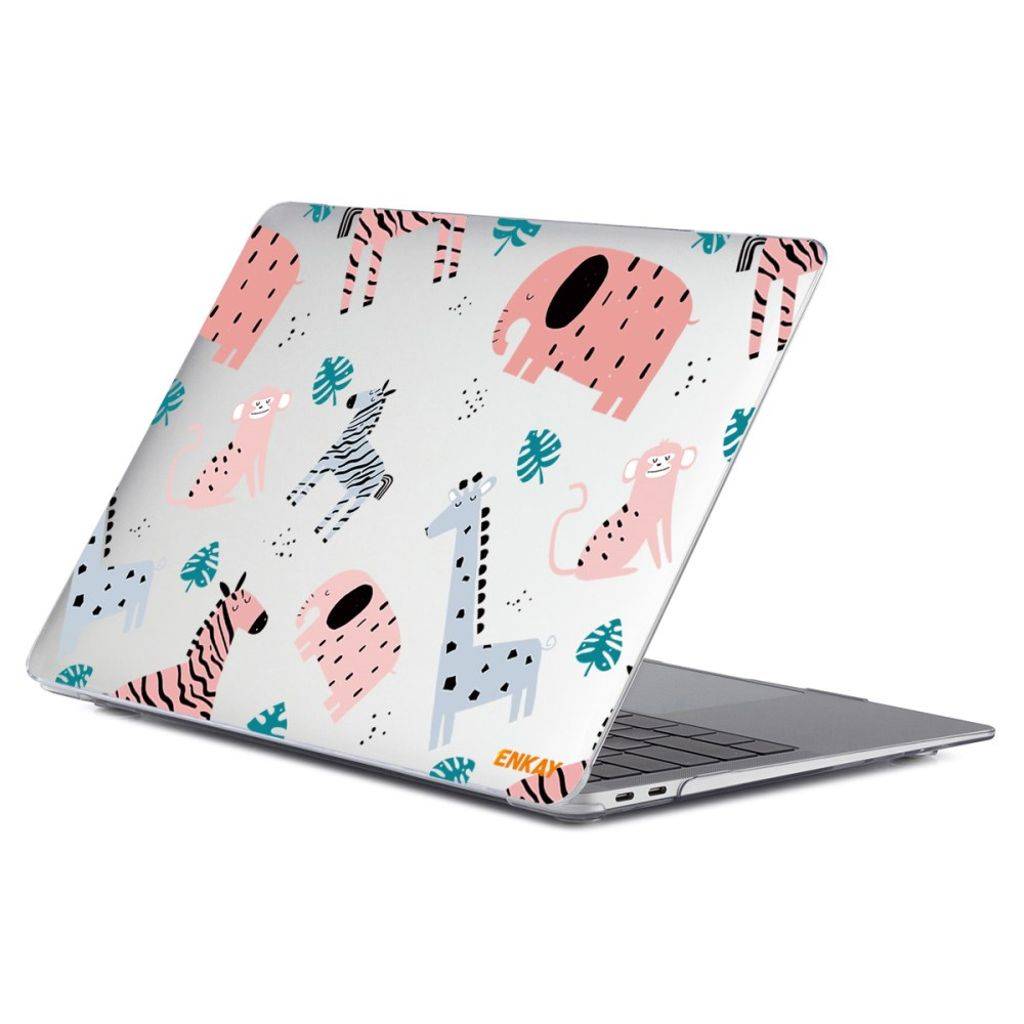 ENKAY HAT PRINCE MacBook Pro 16" cover med mønster - Dyr