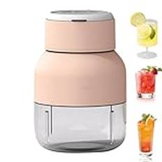 Bärbar Smoothie Blender,Trådlös Bärbar Juicer - Multifunktionell juiceflaska med stor kapacitet - Trådlös elektrisk juicepress, multifunktionell juiceflaska med stor kapacitet, personlig resemixer