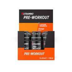 Nutramino Pre-Workout Shot Orange 60ml 12 stk. (1 kasse)