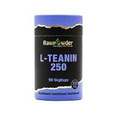 L-Teanin 250mg 90 kap Rawpowder ”Mängdrabatt”
