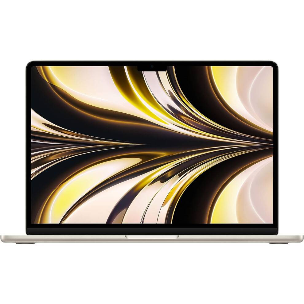 MacBook Air 13 tommer 2022 M2 3.49GHz 8 CPU 10 GPU 24GB 1TB Stjernelys QWERTY DK