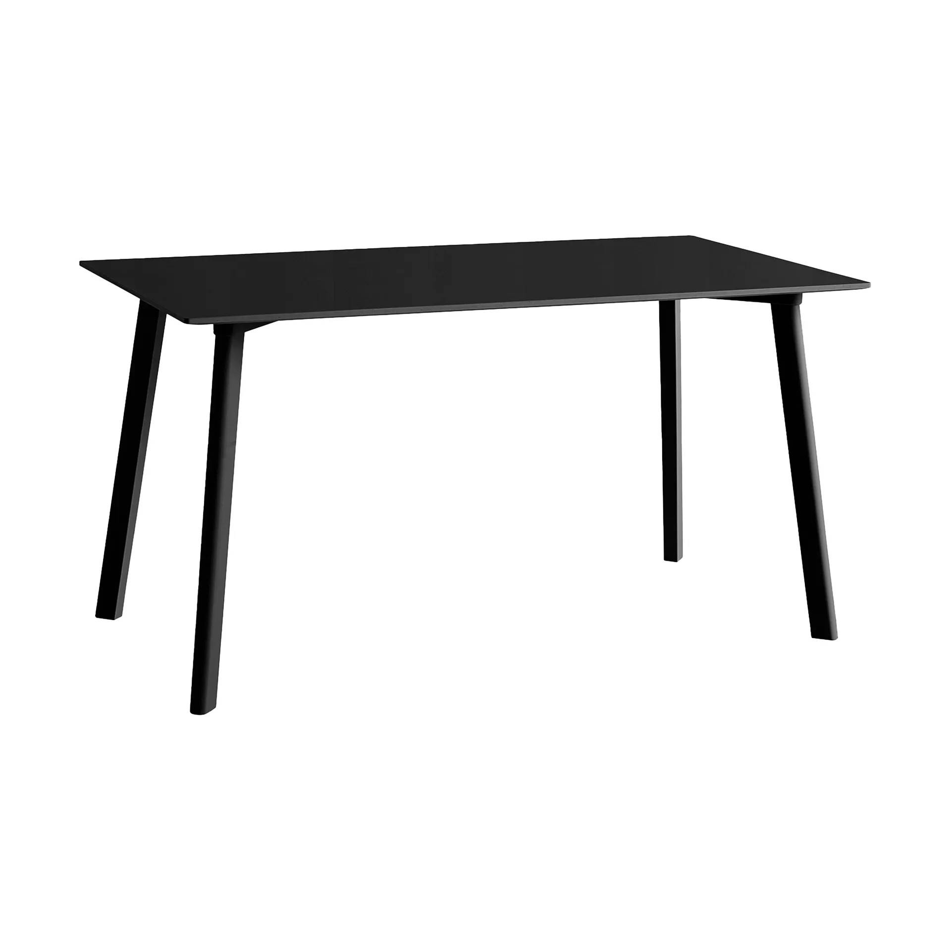 HAY CPH210 Deux 2.0 bord 75x140 cm Black water based-beech