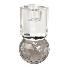 C'EST BON Crystal Candle Holder |Grå |One Size 6