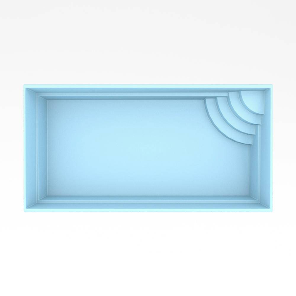Fiber pool model Bern 6 x 3 x 1,5 m