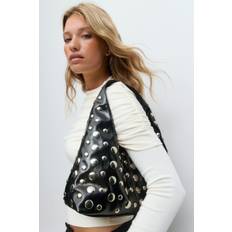 Gina Tricot-Slouchy small studded bag-Axelremsväskor-Svart-ONESIZE-Dam