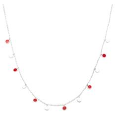 Boho Halskæde - Passion Red - Onesize