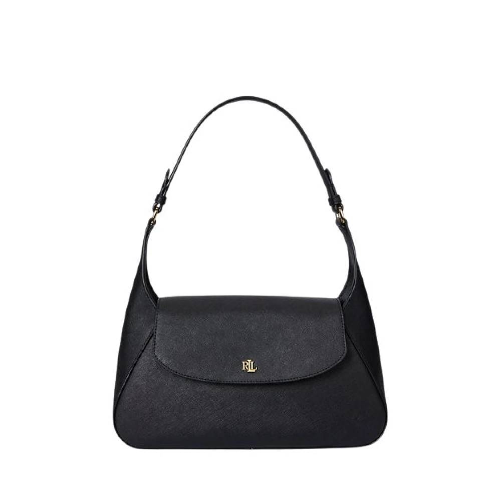 Ralph Lauren, Tasker , Dame, Sort, ONE SIZE, Læder, Taske