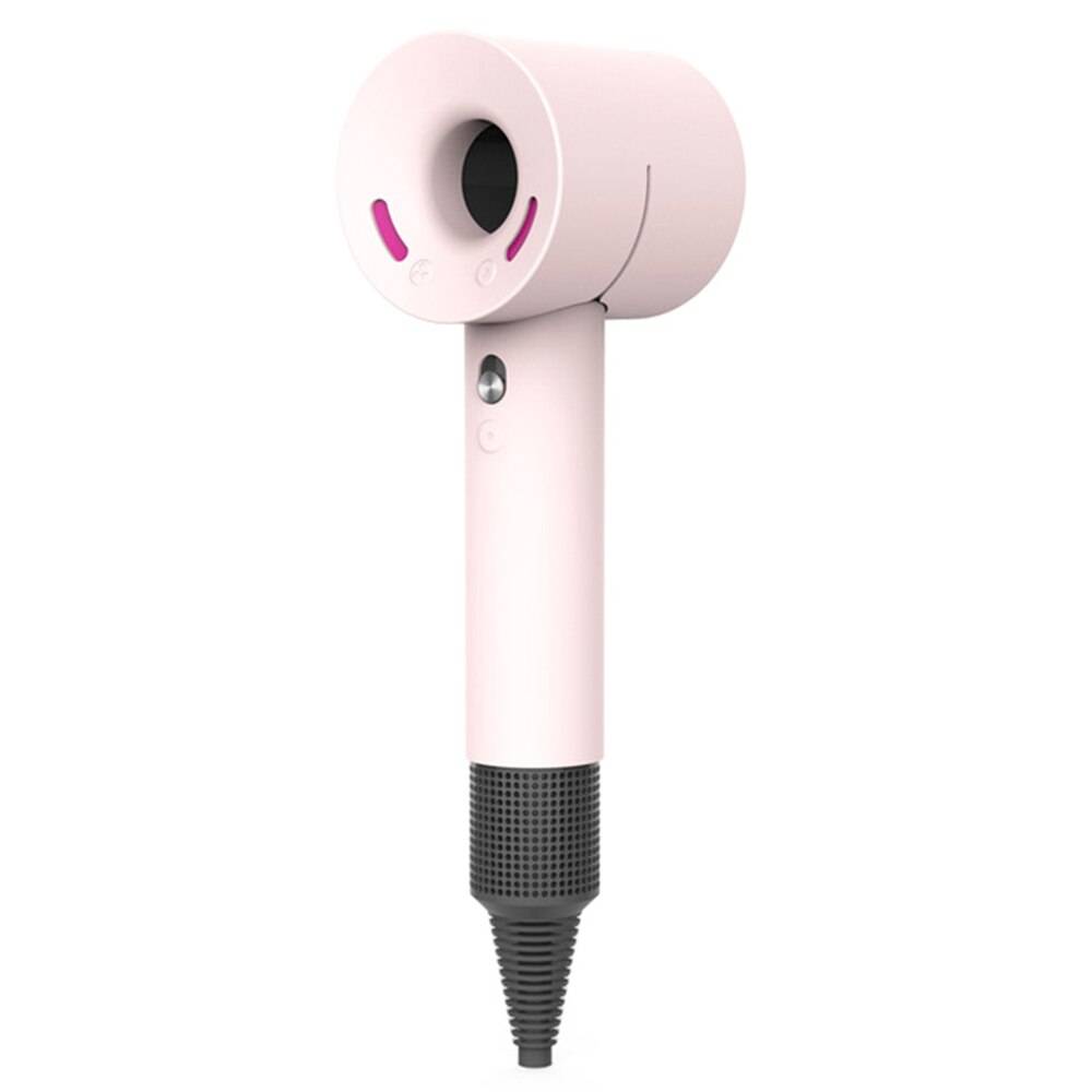 Hårfön luftblåsare silikon skyddshölje kompatibelt med dyson 1/ dyson 3/ dyson hd01/ dyson hd03 slitstyrka - Rosa