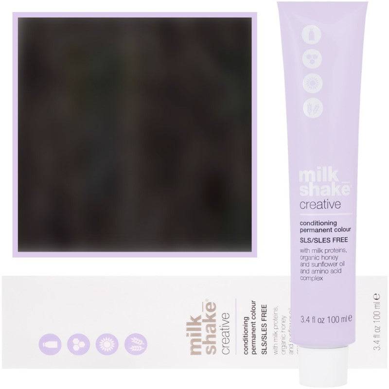 Milk Shake Creative - Hårfärg 100 ml 3 | 3N || Mörkbrun