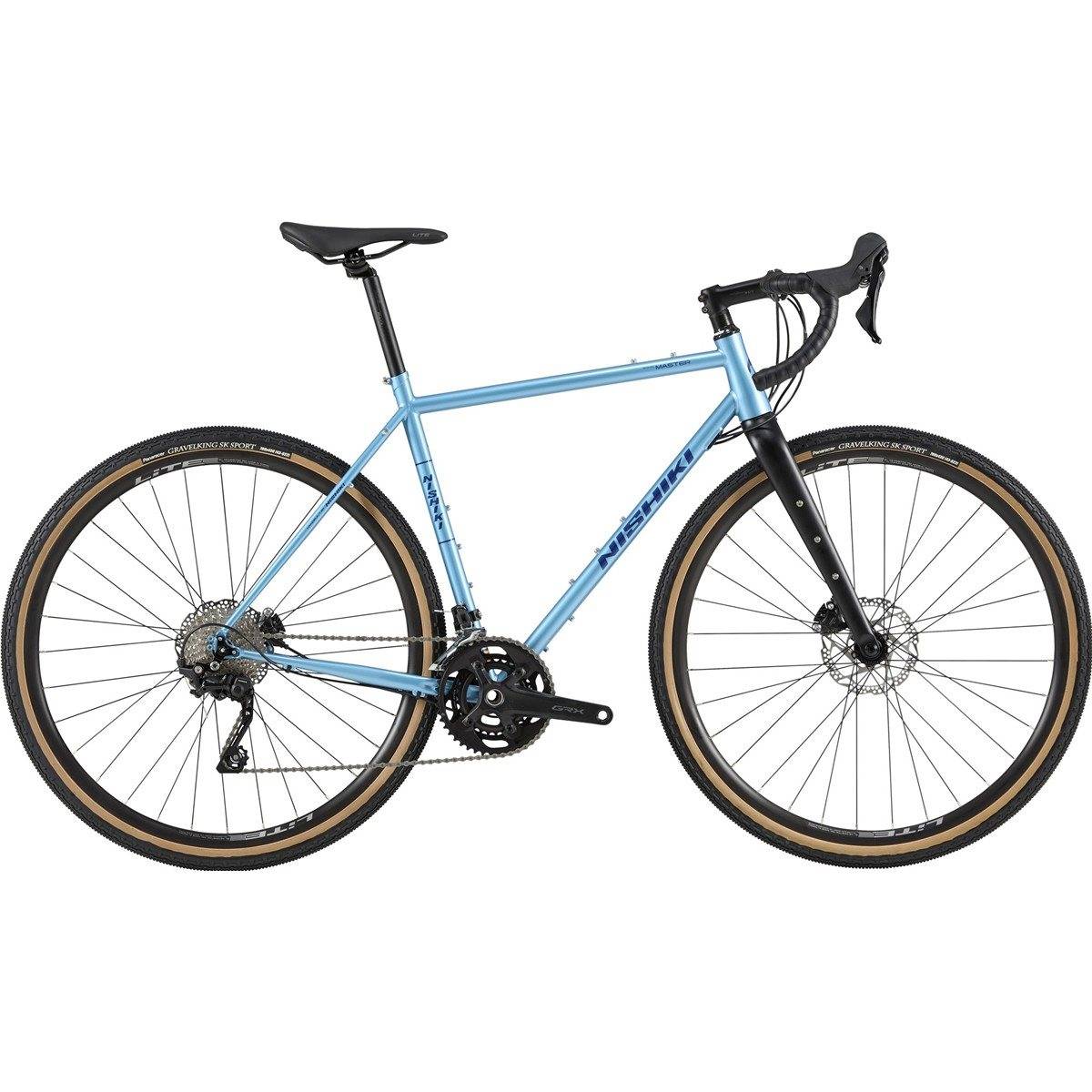 Gravel bike Nishiki Gravel Master Herr blue - Surfbla (55)