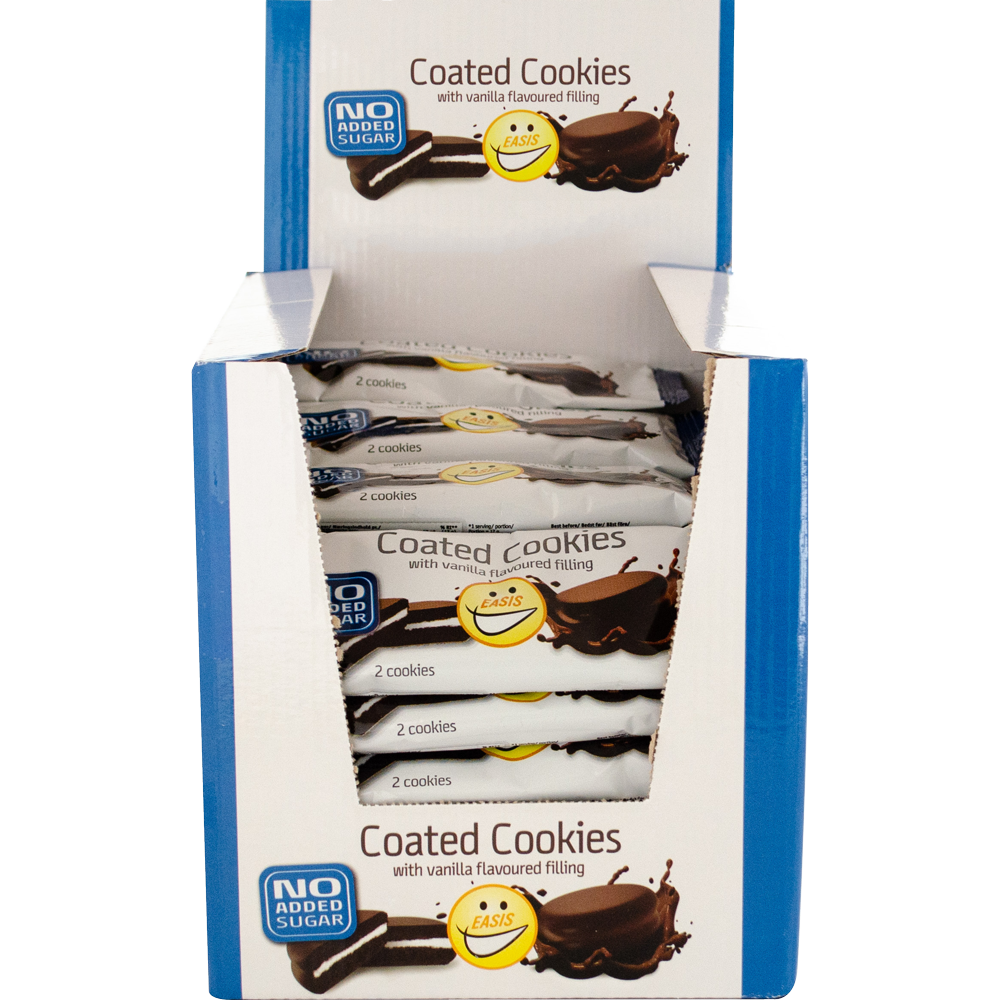 EASIS Coated Cookies, Kasse med 40 stk