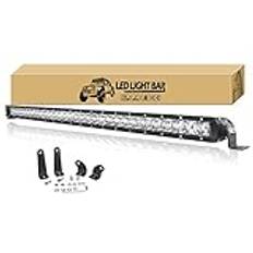 Willpower 150 W 31 tum LED-ljusramp en radpunkt led arbete körning lampor dimlampor supersmal off-road LED-lampa för lastbil båt ATV SUV 4WD 4 x 4 bil golfvagn