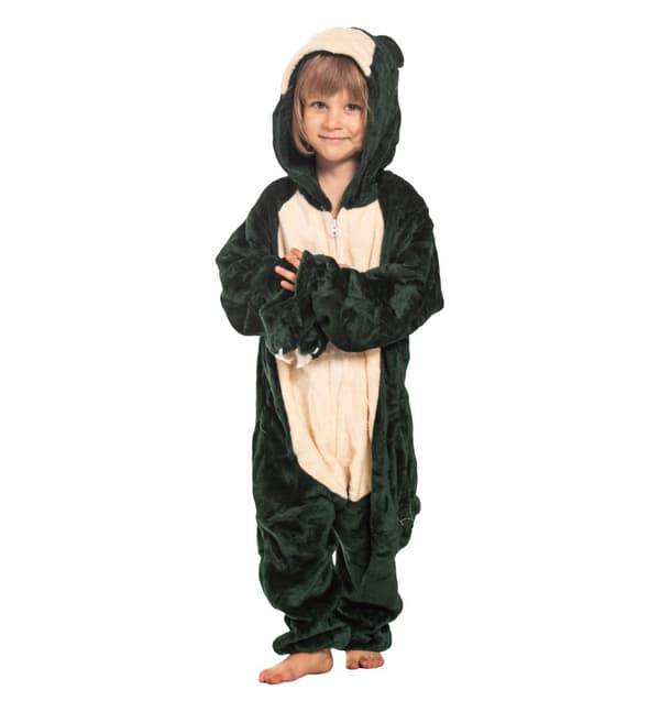 Pyjamas til børn Kigurumi kostume Onesie Snorlax Pokemon 125-135