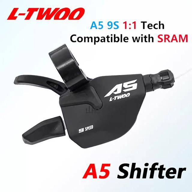LTWOO A5 1x9-växlad Växelgrupp Mountainbike 9V Växelreglage Bakväxelsats Maximalt stöd 50T Kassett Kompatibel SRAM