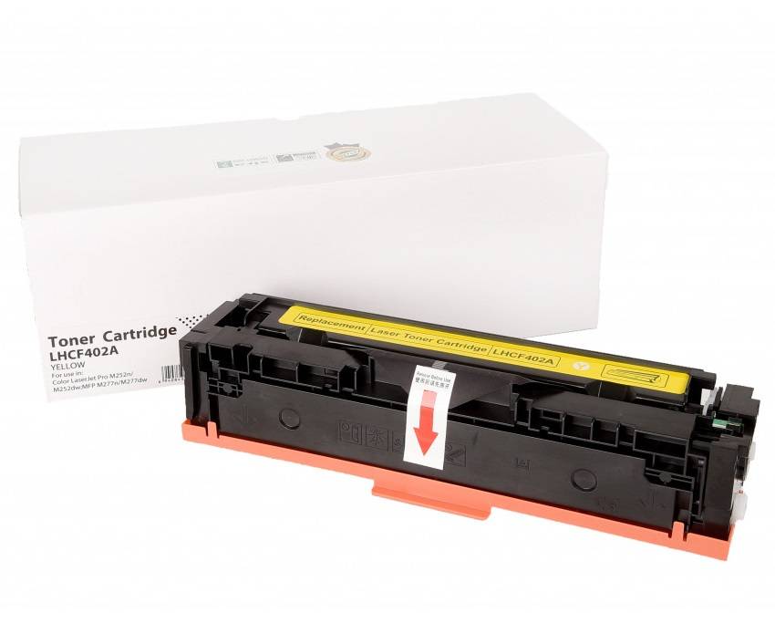 HP 128A Gul toner 1.300 sider CE322A kompatibel