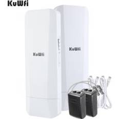 1 Pair 3-5KM Wireless Bridge Outdoor 5.8G 900Mbps Long Range WiFi Extender Wifi Repeater Point to Point Wireless Bridge