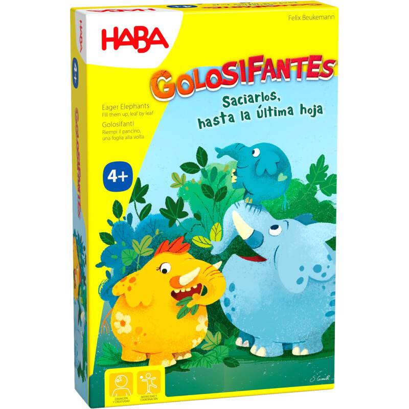 HABA 306262 Golosifantes Nicht wasserdicht Brettspiel für Kinder